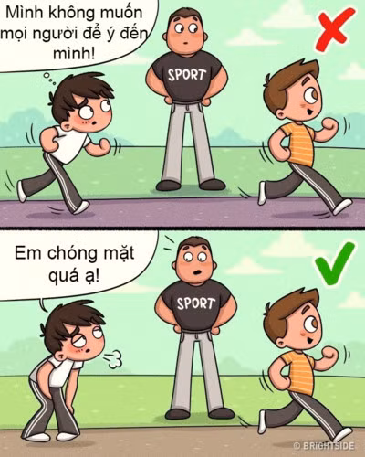 Nói với thầy cô khi con thấy không khỏe: Trẻ em không nên sợ hãi khi nói về các vấn đề sức khỏe của mình bởi sức khỏe của con còn quan trọng hơn điểm số hay sự tức giận của giáo viên. Cha mẹ nên chắc rằng con bạn hiểu rõ điều này.