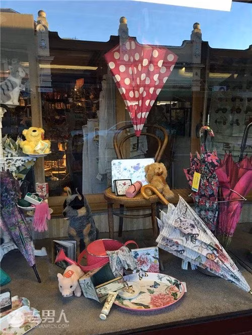 Cửa hàng chuyên bán ô cũ Nơi đây bày bán đủ mọi loại ô che mưa cũ, phong phú từ hình dạng, kích cỡ, màu sắc cho đến chức năng. Bạn có thể tới thành phố Launceston, Úc để thăm cửa hàng đặc biệt này. Nó nổi tiếng đến mức thậm chí còn được liệt vào danh sách các di sản văn hoá vật chất của Úc. Ngoài ô che mưa, ở đây còn bán các loại đồ chơi, khăn lót ấm trà và một số sách về động vật.