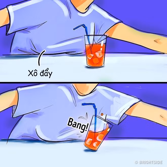 6. Đôi khi bộ ngực có cuộc sống riêng