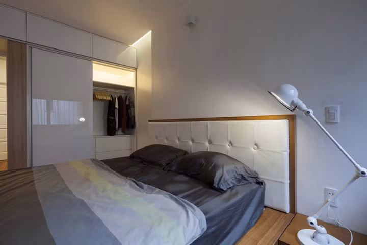 Phòng ngủ hiện đại, mang đến không gian tinh tế, phù hợp với cuộc sống năng động ngày nay.