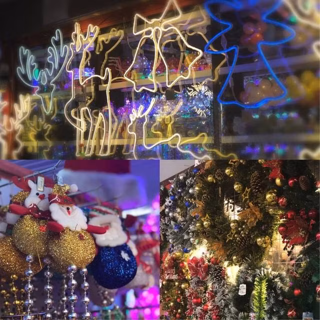 Ghé thăm Nghĩa Ô vào những ngày này, bạn sẽ cảm nhận được bầu không khí Noel nhộn nhịp hơn bao giờ hết. Ngoài các đại lý phân phối lớn, nhiều người tiêu dùng cá nhân cũng tới đây mua sắm và tận hưởng không khí ngày lễ. Những gian hàng lộng lẫy, đầy sắc màu ở đây cũng là địa điểm chụp hình “sống ảo” lý tưởng dành cho giới trẻ.