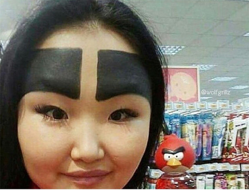 Bộ lông mày này đố ai dám để?