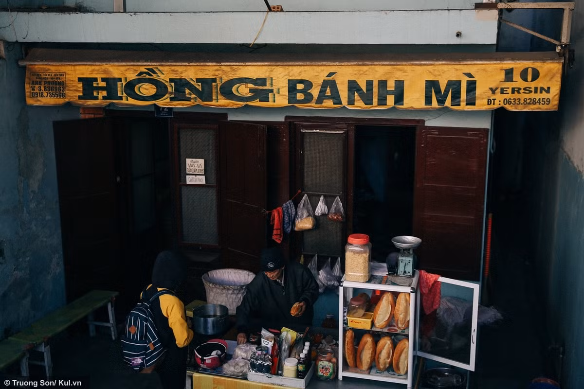 Bánh mì dì Hồng được cô Lê Thị Xuân Hồng cùng chồng đứng bán, suốt từ năm 1989 đến nay. Nghề bán bánh mì xíu mại đã trở thành công việc chính của cả gia đình. Trước đây, vốn là một nhân viên nhà nước, trong lúc cả nước thực hiện giảm biên chế, cô quyết định xin nghỉ việc. Với số tiền ít ỏi còn lại sau khi nghỉ việc, cô đã chọn món bánh mì xíu mại để mưu sinh.