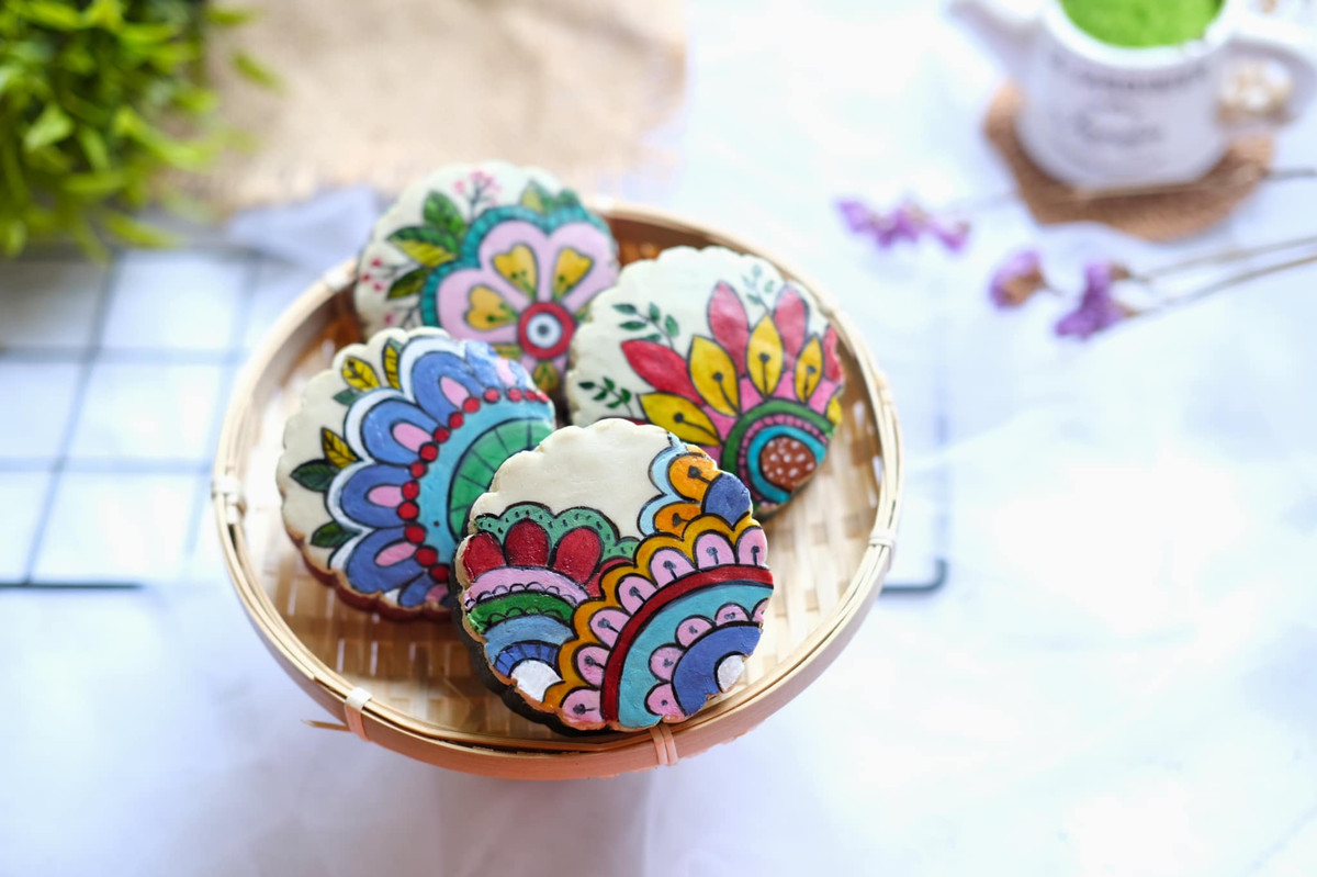 Những chiếc bánh sẽ là món quà ý nghĩa dành tặng người thân, bạn bè trong dịp Tết Trung thu sắp tới. Ảnh: Thuỳ Dương