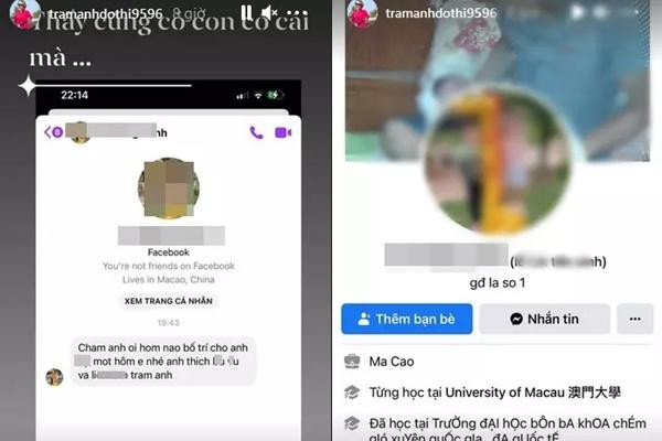 Đây không phải là lần đầu tiên Trâm Anh bị mỉa mai chuyện "cặp đại gia". Thậm chí, cô còn từng bị một tài khoản Facebook inbox gạ gẫm "đi khách".