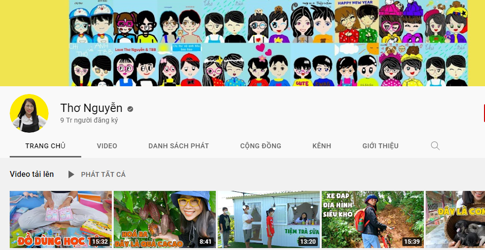 Dù bị kêu gọi tẩy chay nhưng lượng người đăng ký và theo dõi kênh Youtube Thơ Nguyễn vẫn tăng đều đều. Hiện tại, cô gái này đang sở hữu 9 triệu người theo dõi.
