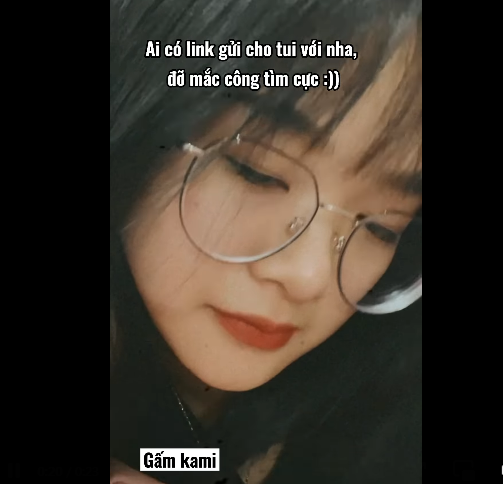 Đoạn clip mang tính tò mò, khó hiểu của nữ TikToker khiến netizen đặc biệt chú ý, Gấm Kami cũng để lại nhiều bình luận nhằm khẳng định bản thân hoàn toàn không liên quan đến clip nhạy cảm đang bị lan truyền kia.