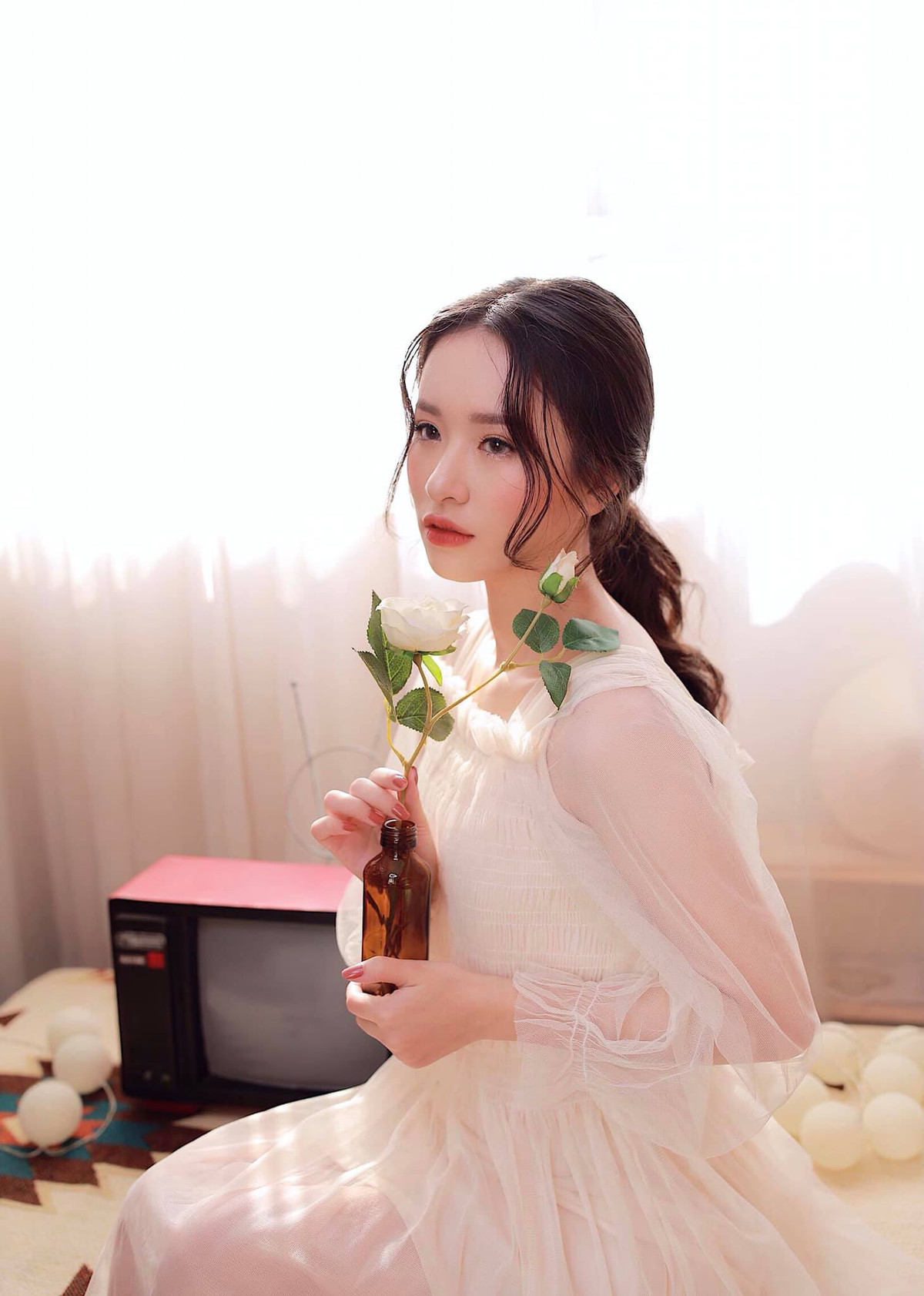 Tuy vậy, Giang cũng không để mất cân bằng giữa công việc làm thêm và việc học.