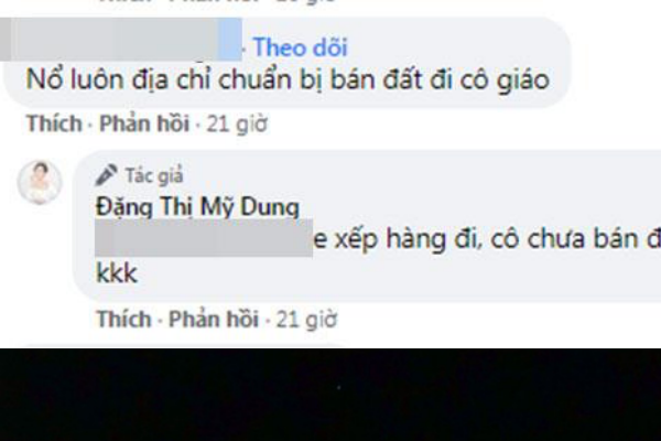 Bài đăng của cựu hot girl lập tức nhận về rất nhiều bình luận tương tác. Một số người quen còn vào dò hỏi việc miếng đất Midu rao bán vài ngày trước giờ đã có chủ hay chưa.