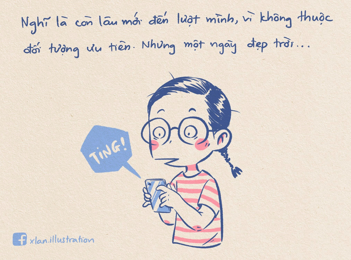 Bộ tranh độc đáo này là lời kể qua hình ảnh về trải nghiệm lần đầu tiêm vaccine phòng COVID-19 khiến nhiều người thích thú.