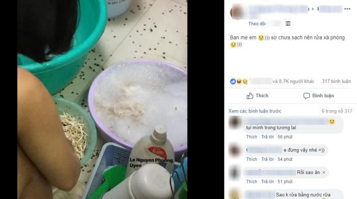 Hay trường hợp rửa giá bằng xà phòng của người này từng khiến netizen một phen khó hiểu.