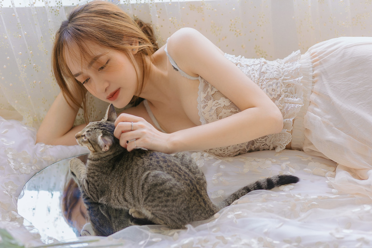 Sở hữu gương mặt khả ái, góc nghiêng hoàn hảo, Bảo Vân để lại ấn tượng cho nhiều người sau ánh nhìn đầu tiên.