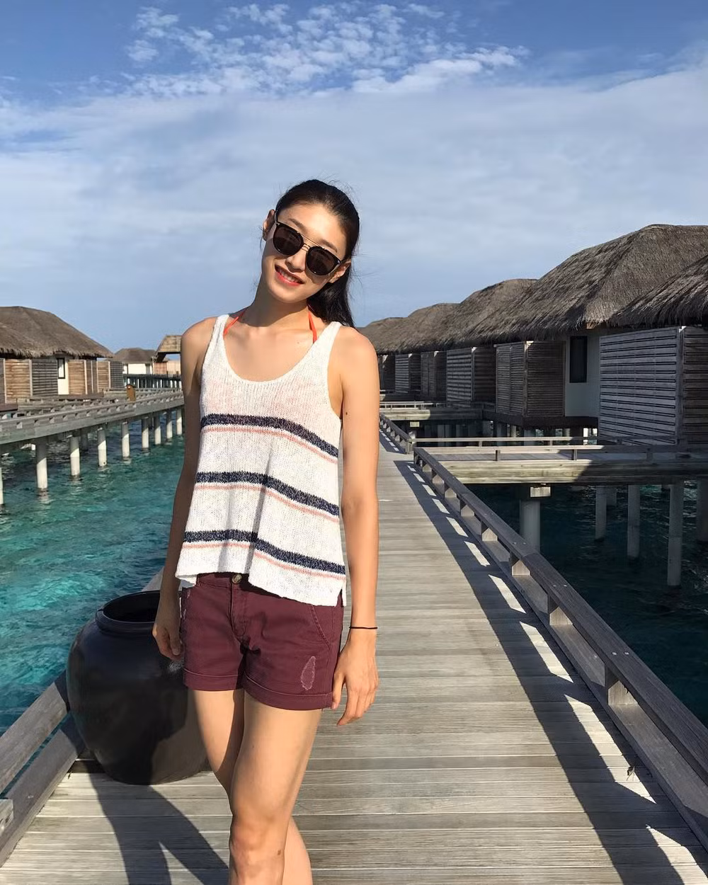 Ngoài bóng chuyền, Kim Yeon Koung còn là một fan cuồng nhiệt của bóng đá. Ảnh: IGNV