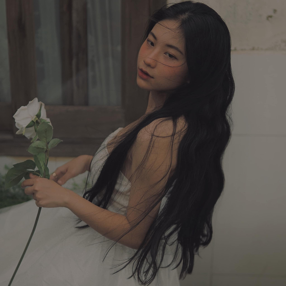 Kim Anh đã giành ngôi vị Á khôi trong đêm dạ hội trường ngay khi học năm nhất.