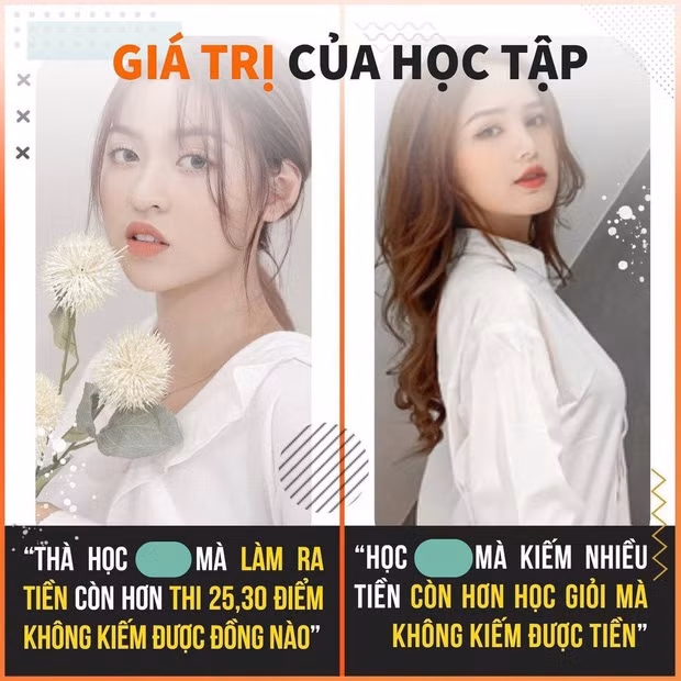 Mới đây, trên một trang mạng bất ngờ nhắc lại phát ngôn gây sốc về tiền và học vấn một thời của hot girl 2K này. Điều đáng nói là bài đăng này đã chia sẻ hình ảnh của Xoài Non, nhắc lại lời nói của cô nàng trước đây theo chiều hướng tiêu cực.