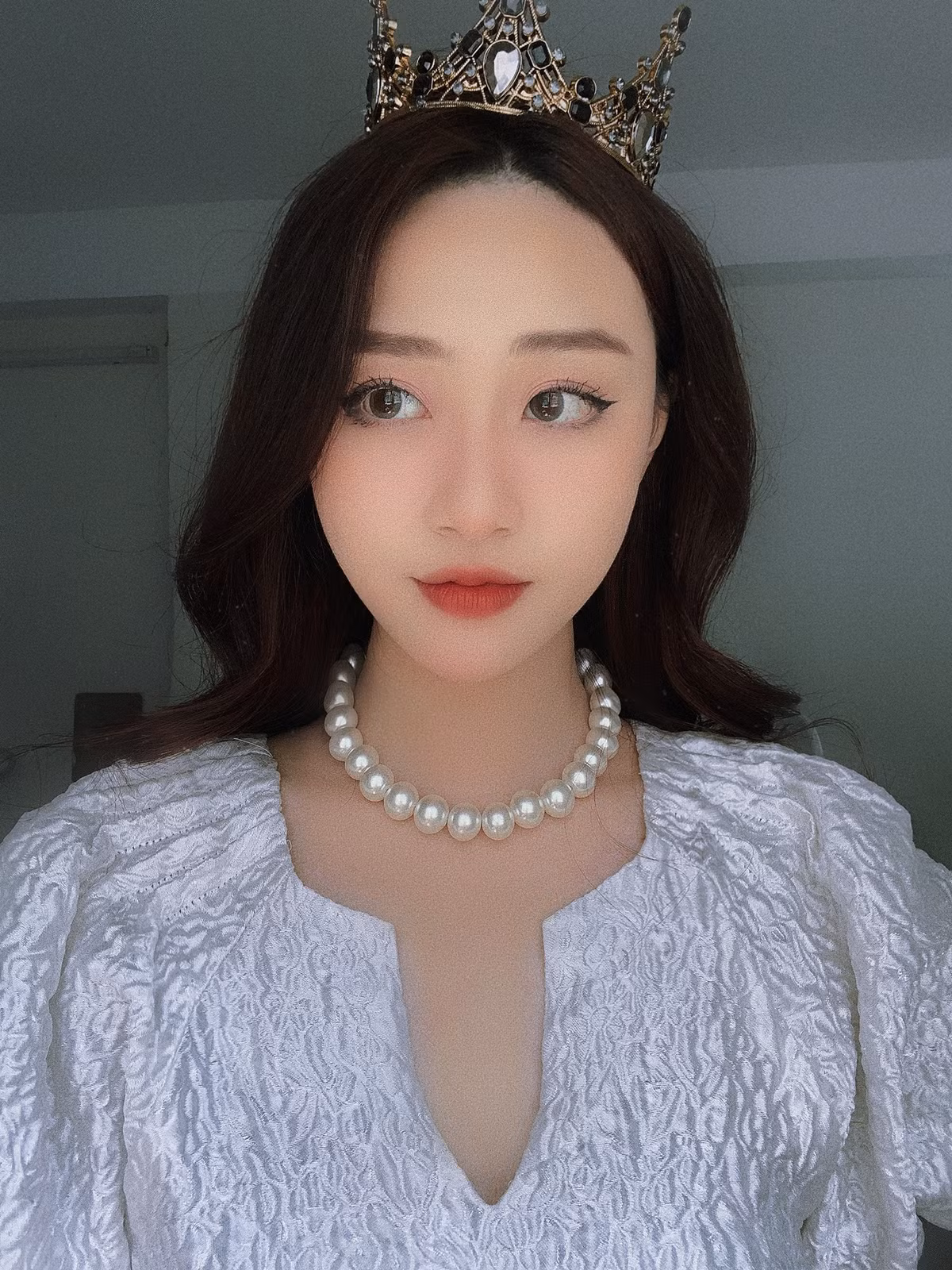 Phương Anh được cư dân mạng dành nhiều lời khen có cánh bởi nhan sắc khả ái, "quyến rũ" mọi ánh nhìn.