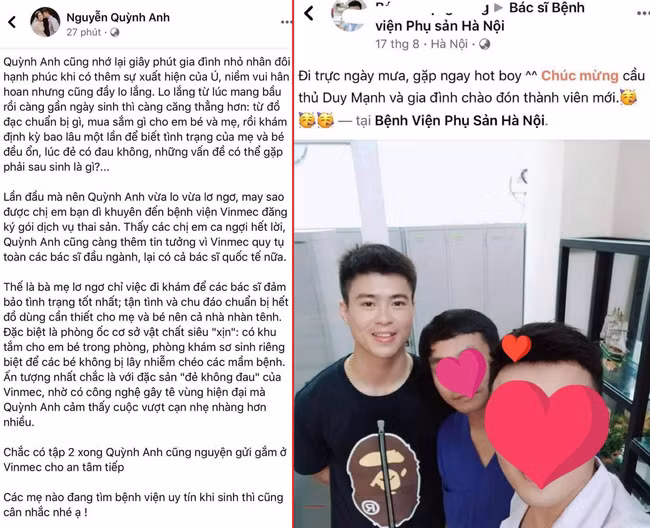 Trước đó, vào khoảng cuối năm 2020, vợ cầu thủ Duy Mạnh đã bị cộng đồng mạng "ném đá" vì PR sai sự thật.