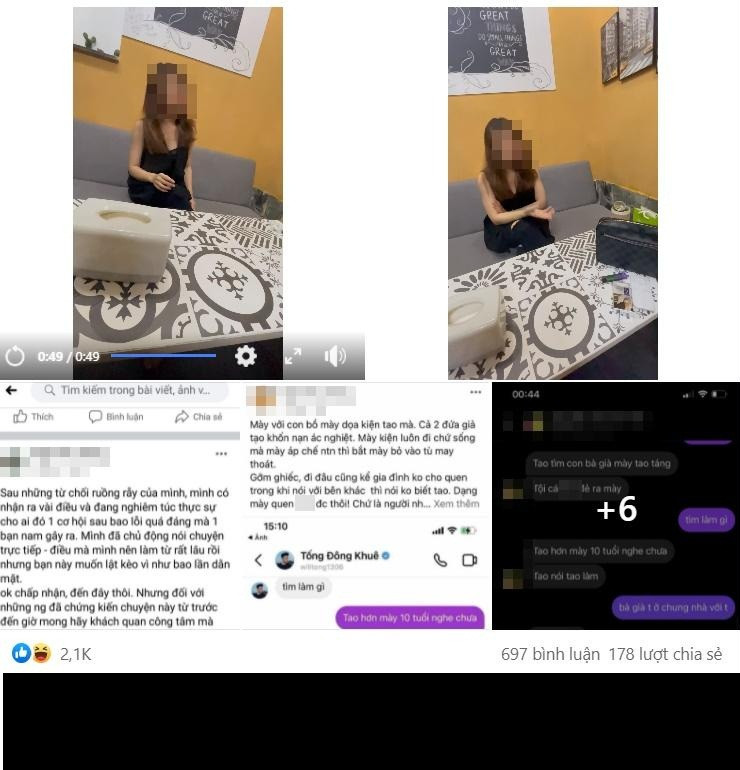 Đáng chú ý hơn, Tống Đông Khuê còn bị T. tố là người vũ phu, chèn ép, coi cô như nô lệ khi hai người yêu nhau.