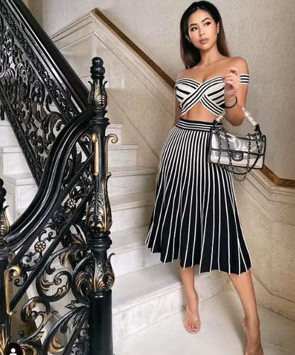 Nhắc đến rich kid Việt Nam chắc chắn không thể bỏ qua được cái tên Tiên Nguyễn. Ái nữ nhà tỷ phú Johnathan Hạnh Nguyễn luôn gây ấn tượng mạnh với vẻ ngoài xinh đẹp, thần thái sang chảnh ngút ngàn.