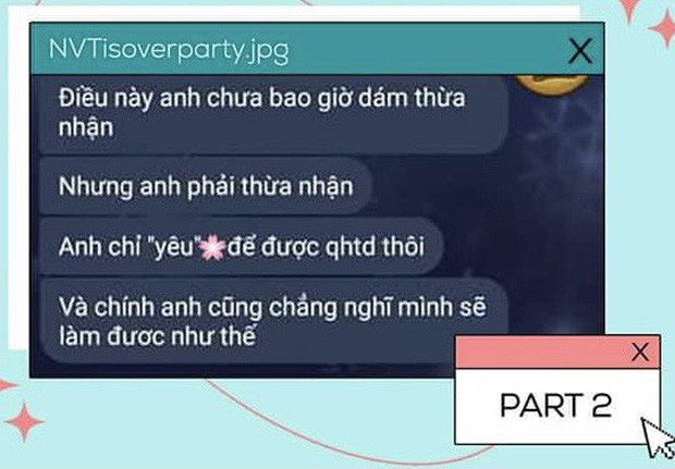 Trong một đoạn chat trên MXH cho thấy chàng trai này đã sử dụng lời lẽ kiêu ngạo, coi thường đối thủ. Hơn thế nữa, Việt Thái còn dùng ngôn từ tục tĩu nói về chuyện quan hệ tình dục với bạn gái.