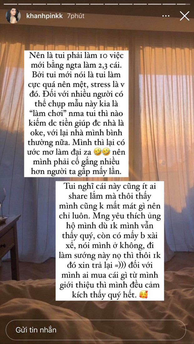 Ngoài ra, cô nàng cũng nhận chụp quảng cáo sản phẩm, quay video để có thêm nhiều nguồn thu.