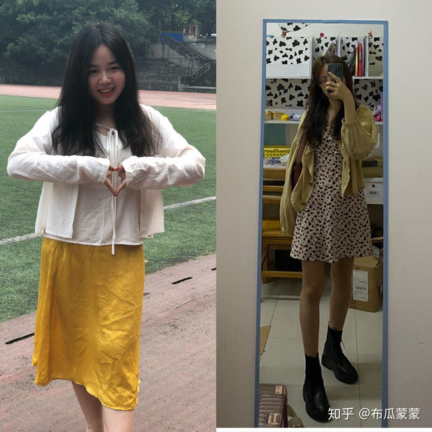 Sau khi giảm cân thành công, gương mặt của Mông Mông ngày càng thon gọn, thanh tú, xinh đẹp không khác gì hot girl.