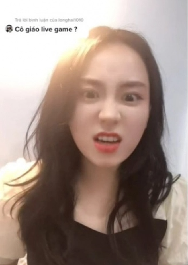 Ngoài ra, Minh Thu còn có những hành động không xứng khi làm giáo viên như trợn tròn mắt lớn tiếng, ủng hộ việc chơi game,...