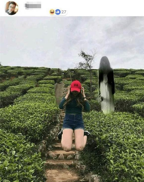 Tuy nhiên, sau khi nhờ cư dân mạng chỉnh sửa ảnh, thay vì nhận về bức ảnh đúng mong muốn thì cô gái này lại nhận về sản phẩm nhìn mà "hú hồn".