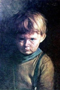 Trước những câu chuyện về bức tranh “Cậu bé khóc” mang lời nguyền, nhiều gia đình không dám treo chúng trong nhà vì sợ sẽ bị "bà hỏa" hỏi thăm.