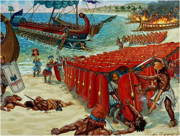 Do tạo thành lớp phòng thủ vô cùng chắc chắn nên đội hình của binh sĩ La Mã di chuyển khá chậm.