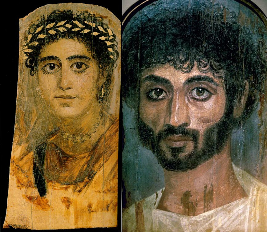 Những bức chân dung được vẽ với độ chính xác cao bởi người xưa tin rằng người chết sẽ dùng đến chúng khi sang thế giới bên kia.