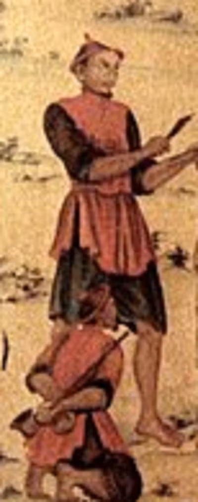 Người đao phủ thực hiện quá trình hành hình hết sức cẩn thận, đảm bảo đủ số nhát xẻo như quy định mà không khiến phạm nhân chết một cách nhanh chóng và dễ dàng.