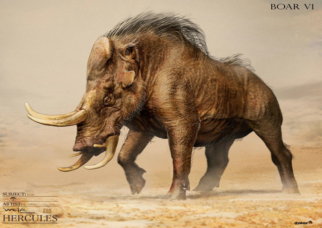 Mỗi khi chạy xuống đến các cánh đồng thì con lợn to lớn này đều tàn phá mọi cây cối, hoa màu ở những nơi nó đi qua.