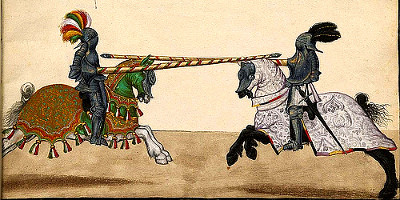 Một vũ khí nổi tiếng khác được sử dụng rộng rãi trong các cuộc chiến thời Trung cổ là cây thương.