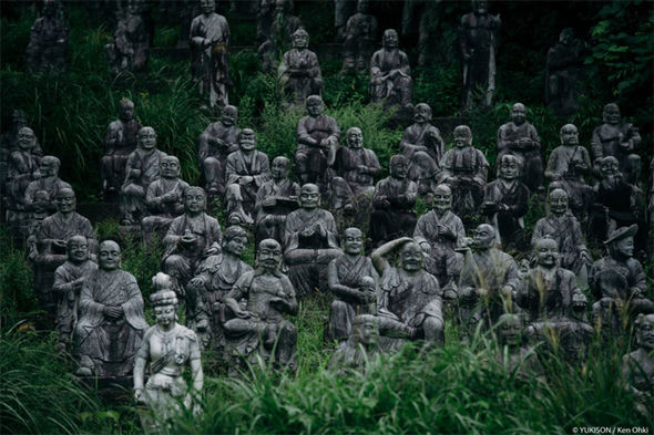 Canh tuong giat minh o “rung tuong ma” khet tieng Nhat Ban