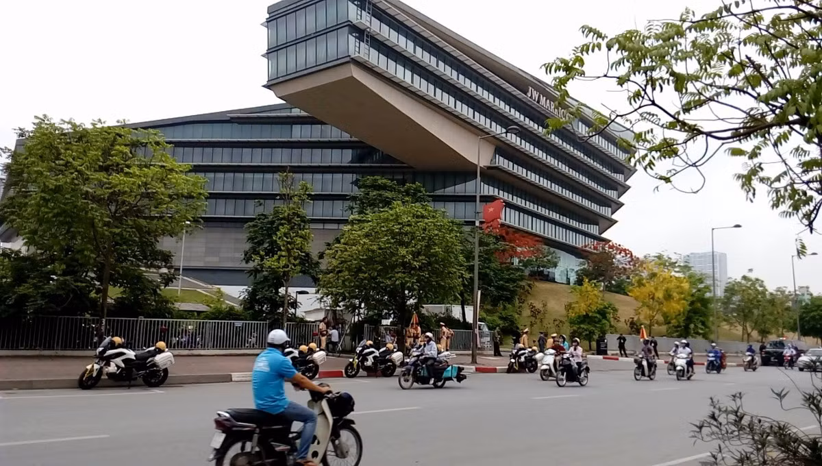 Tong thong Obama chuan bi roi khach san Marriott den Phu Chu tich-Hinh-8