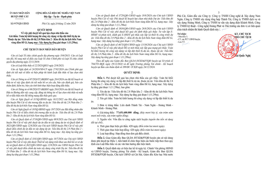 Binh Dinh: Lien danh 2 nha thau trung goi thi cong xay dung hon 9 ty-Hinh-4