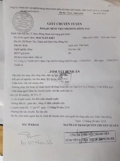 Nghi gẫy xương chậu được mổ ruột thừa, bé trai 13 tuổi tử vong - Hình 2 Nghi gay xuong chau duoc mo ruot thua, be trai 13 tuoi tu vong-Hinh-2