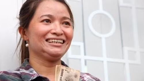 Vu 5 trieu yen: con 1,1 trieu yen chi Hong van chua nhan