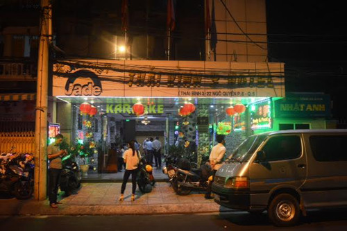 Quán bar Dimond Club phường Tân Thành, quận Tân Phú, nơi bị Đoàn 2 kiểm tra vào rạng sáng nay 14/5