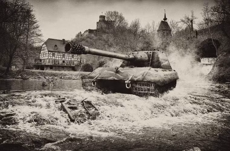 Dự án siêu pháo chống tăng tự hành Jagdpanzer E 100 được thiết kế trên cơ sở xe tăng hạng siêu nặng E 100 sở hữu lớp giáp dày 200mm, trang bị pháo chính 170mm có khả năng xuyên giáp dày 420mm với đạn HEAT. Dự án chỉ được vạch ra trên giấy mà không bao giờ được hoàn thiện.