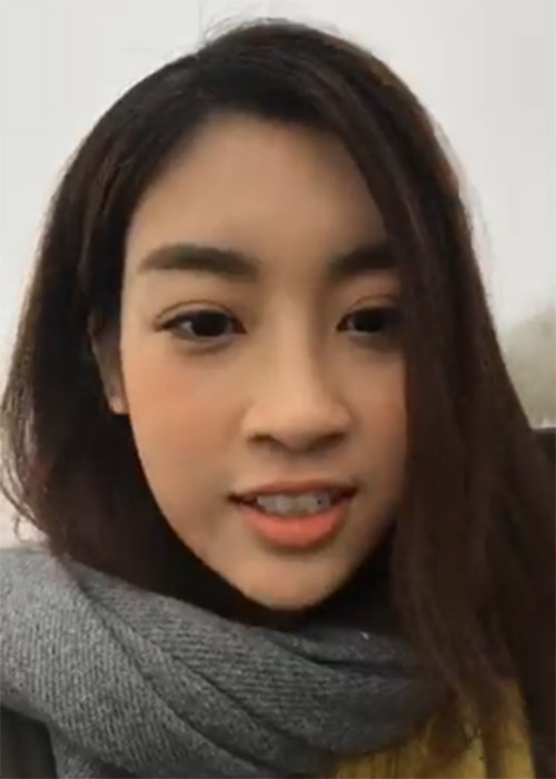 Đỗ Mỹ Linh trở lại bản Cu Vai trước Tết Nguyên Đán. Đây là nơi người đẹp từng thực hiện dự án nhân ái trước khi tham gia cuộc thi Hoa hậu Thế giới 2017.