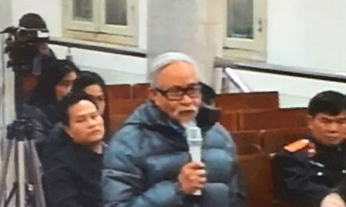 Ông Trịnh Xuân Giới, bố đẻ của Trịnh Xuân Thanh.