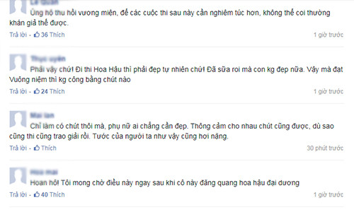 Phản ứng của cư dân mạng.