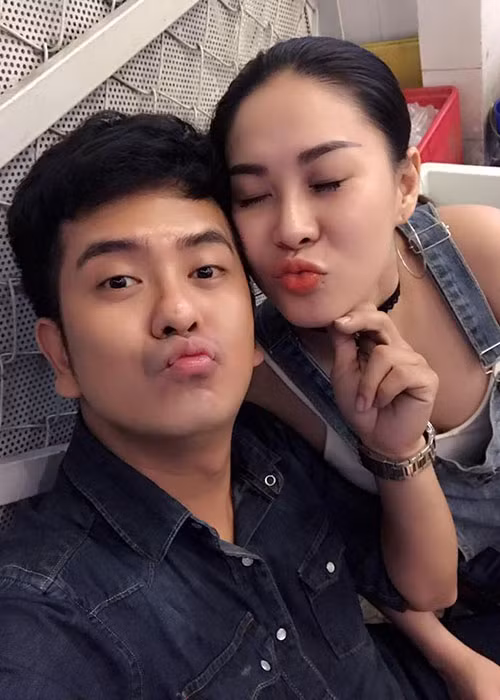 Bạn gái của Hùng Thuận xinh đẹp không kém hot girl. Cô đang làm nghề DJ tại TP HCM. Ảnh: FBNV