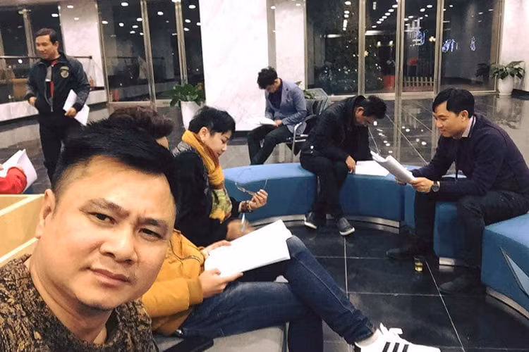 Tự Long cũng tham gia buổi tập Táo quân 2018.