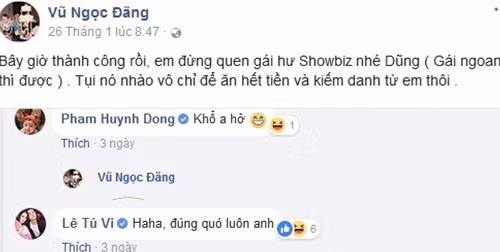Chia sẻ của Vũ Ngọc Đãng.