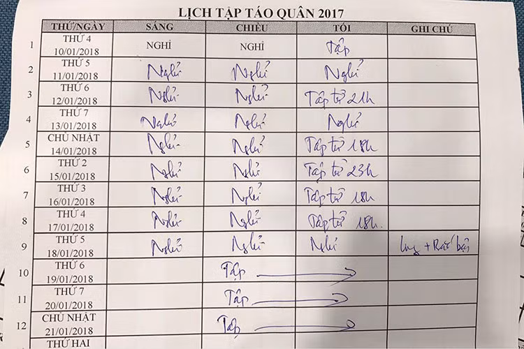 Được mời tham gia Táo quân 2018, Minh Quân vừa chia sẻ lịch tập chương trình bắt đầu từ ngày 10/1/2018.