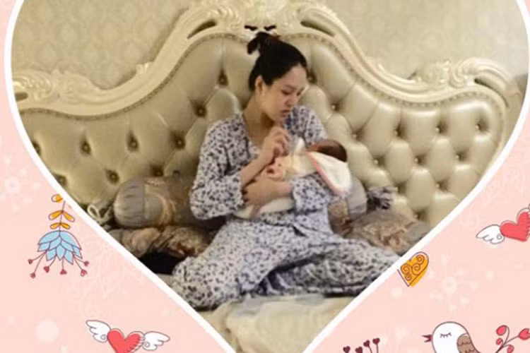 Tháng 9/2017, Hoàng Anh hạ sinh con gái. Thời gian có bầu, cô rất kín tiếng. Ảnh: Ngoisao