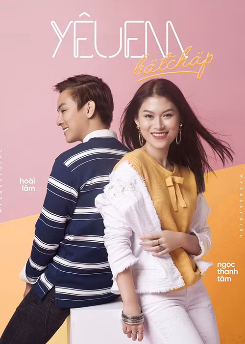 Nội dung phim "Yêu em bất chấp" kể về chàng sinh viên hiền lành, tốt tính tên Khôi vô tình cứu được cô nàng bí ẩn tên Diệu Huyền. Ảnh: FB